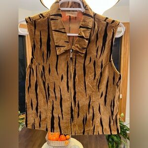 Wrangler Tiger Stripe Vest